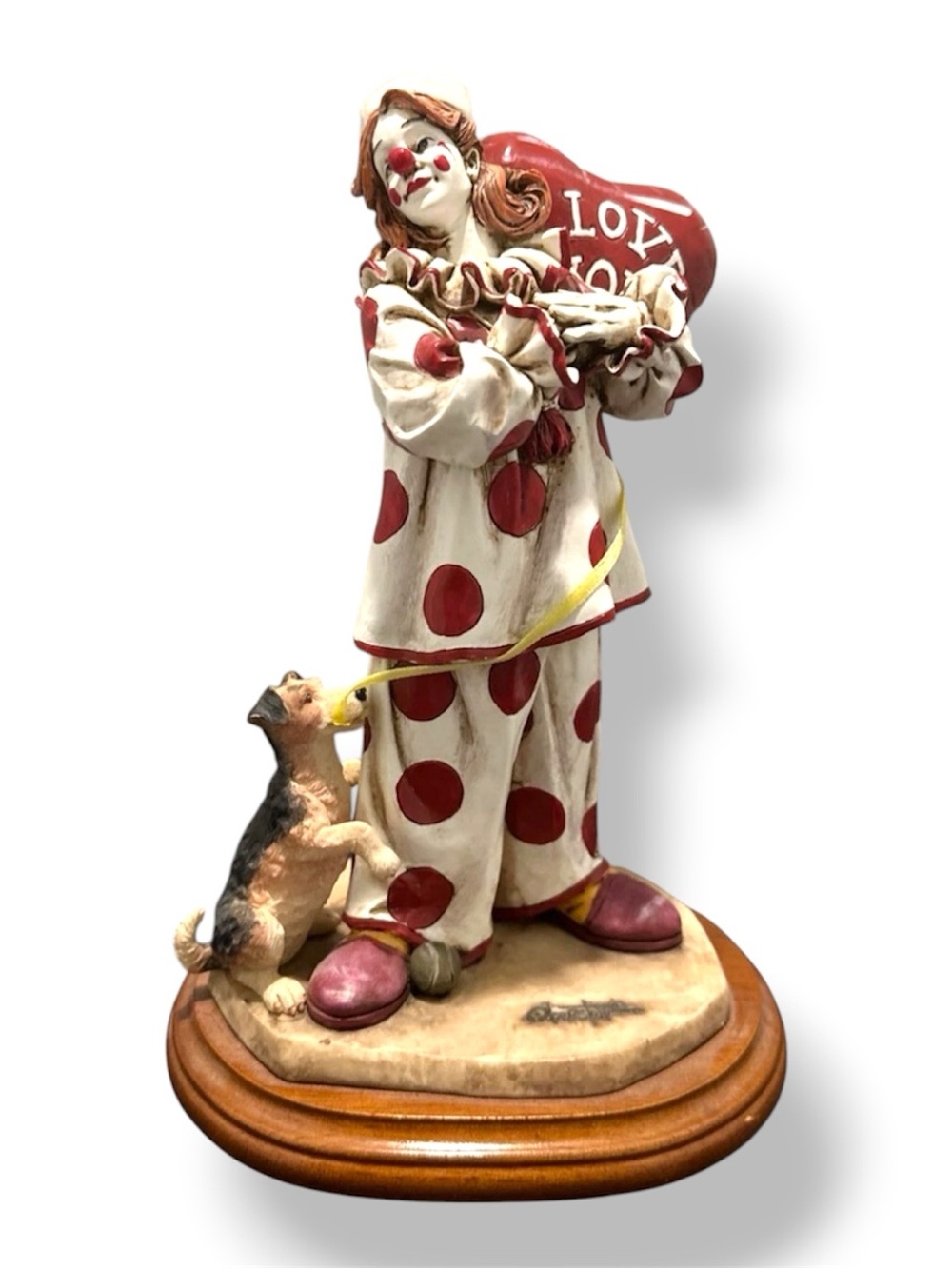Clowning In America 1997 “From The Bottom of My Heart” Signed Vanmark #1/2682